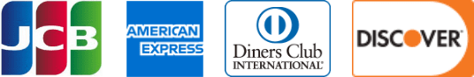 JCB AMERICANEXPRESS Diners Club DISCOVER